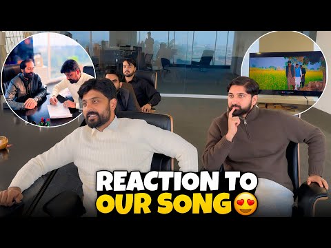 Reaction to our New song 😍| We are Officially signed | Bilal Marth 