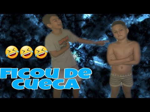 FICOU SO DE CUECA, VIDEO MUITO ENGRAÇADO (DESAFIO DA QUARENTENA)