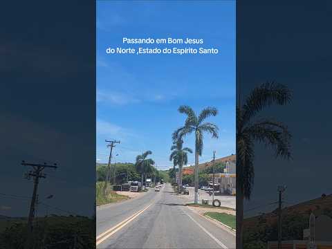 Passando por Bom Jesus do Norte estado do Espírito Santo