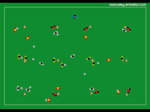 Passspiel und Wahrnehmung im Fußball - eine Trainingsform für das Aufwärmprogramm