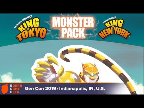 King of Tokyo/New York: Monster Pack – Cybertooth — game overview at Gen Con 2019
