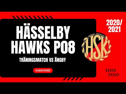 Träningsmatch del 2 - Hässelby Hawks P08-Ängby P08