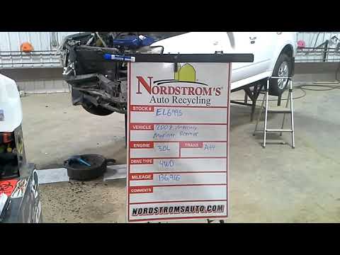 PARTS FOR 2008 Mercury Mariner Premier EL6995