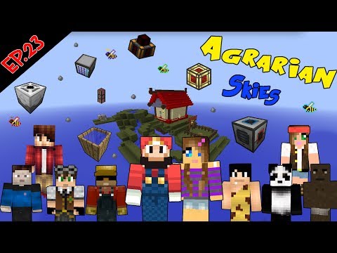 Minecraft - Agrarian Skies Co-oP ep 023 - ASSASSINIIII! :-)