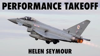 What A Typhoon Performance Takeoff Feels Like | Helen Seymour