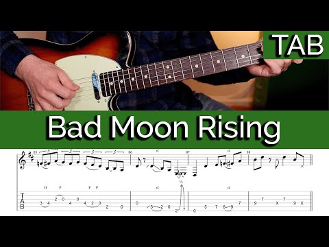 Bad Moon Rising - CCR Guitar Tab (Creedence Clearwater Revival)