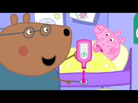 Peppa Pig in Hindi - Tabiyat Theek Nahin - हिंदी Kahaniya - Hindi Cartoons for Kids