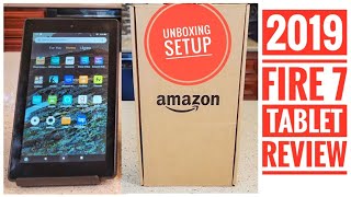 2019 Amazon Fire 7 Tablet How To Setup for First Time and Login