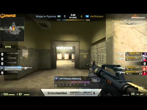 NiP vs. HellRaisers | Halbfinale, DreamHack Summer 2014 | de_nuke Map 1