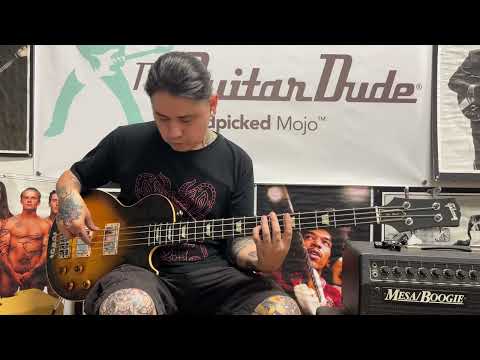 1995 Gibson Les Paul Standard Bass - Upgraded Bartolini Active Electronics - Solid Ebony Fretboard - Pro Set Up w Perfect Frets/Action/Intonation - Demo Video! image 20