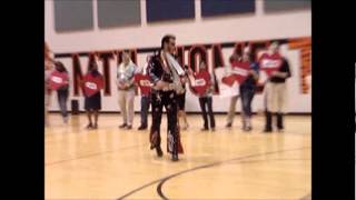 John Stewart Performs at MH Jr. High as Elvis