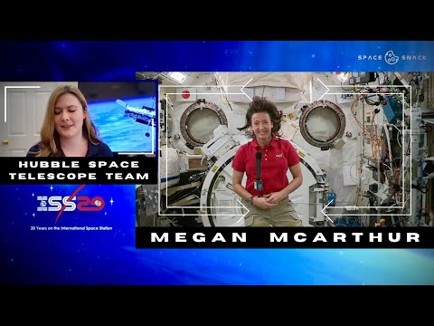Megan McArthur talks with Hubble Space Telescope Team