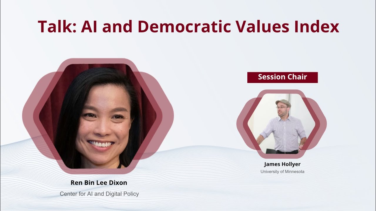 Talk: AI and Democratic Values Index with Ren Bin Lee Dixon