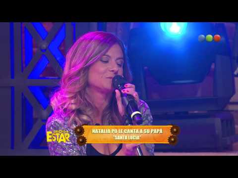 Fernando Bravo, Su Hija Canta "Santa Lucia" - Gracias Por Venir