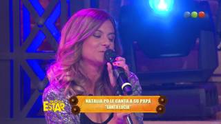 Fernando Bravo, Su Hija Canta "Santa Lucia" - Gracias Por Venir