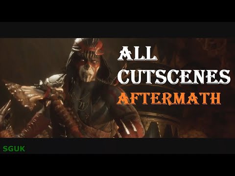 Mortal Kombat 11 Aftermath ALL Nightwolf Revenant Evil Character Cutscenes Story Mode (Daniel Luján)