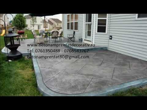 Beton Amprentat Ceatalchioi- Tulcea Tel.0761350488 -0766543767