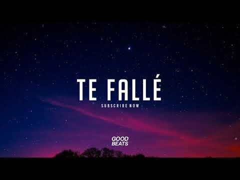 Te Falle - Pista De Trap Romantico Lento x Piano Triste | Instrumental