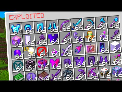 Unbound GameZ - I Obtained The Most Exploited Items In Survival Minecraft...