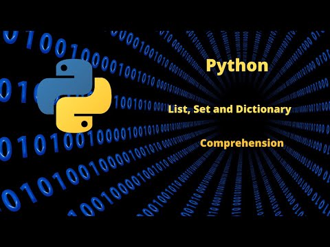 Python List,  Set, Dictionary Comprehension
