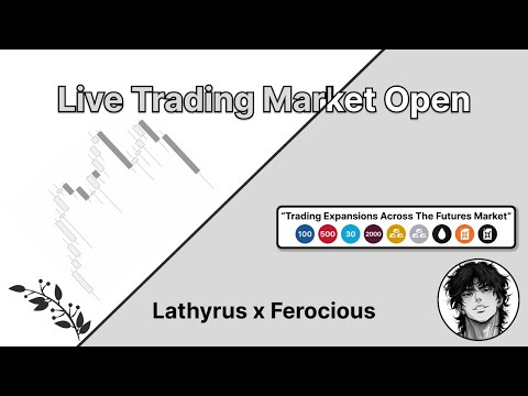 Trading The Futures Market Open | Lathyrus x Ferocious | 13-01-2026