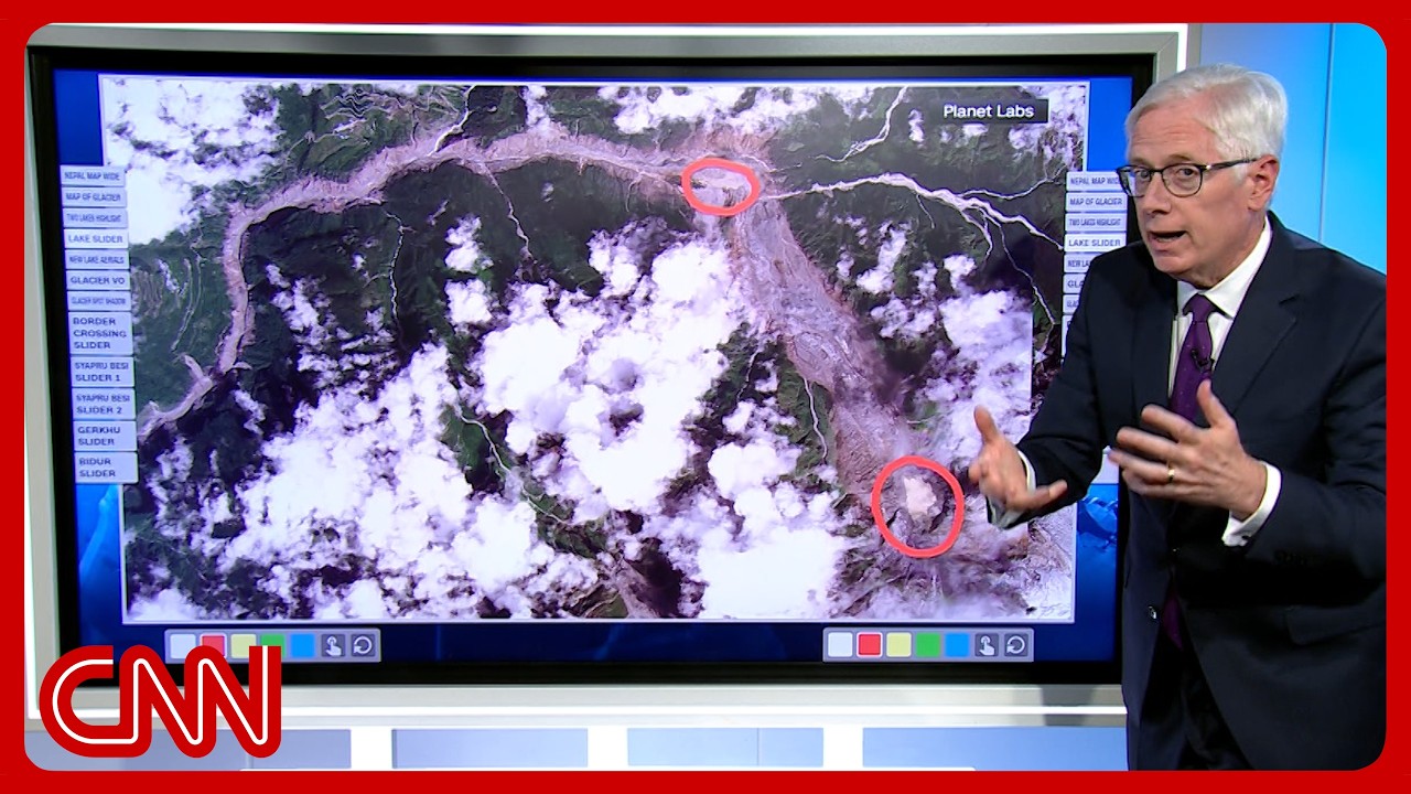 Two lakes threaten Nepal after deadly flood in 'hazard-prone' region