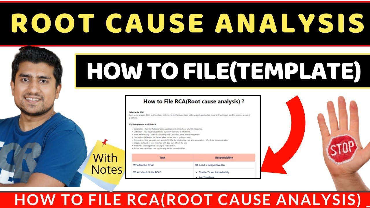 How to File Root cause analysis( RCA) as QA