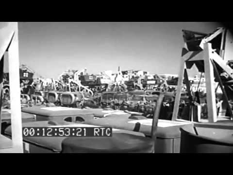 Convoy Of LSTs Bring Supplies To Anzio Beachhead, 05/22/1944 (full)