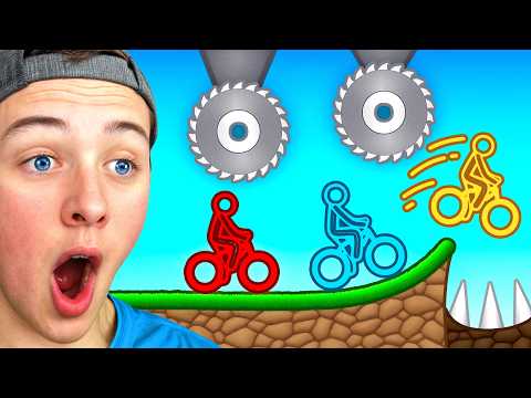 The Ultimate Elimination Stickman Bike Race!