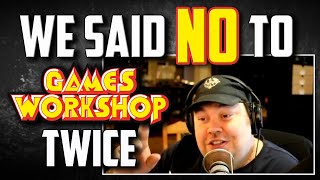 We Said NO to Games Workshop TWICE - Interview with Warren Johnston of OnTableTop