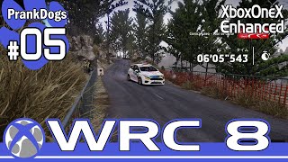 #05【WRC 8 on Xbox】上手になってｋ・・・バグかぁ・・・【大型犬の実況】