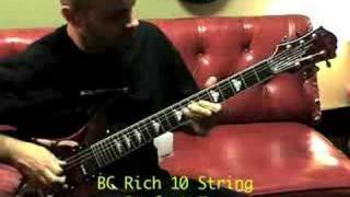 Video thumbnail for BC Rich Perfect Ten - 10 String Guitar on FPE-TV by fpe