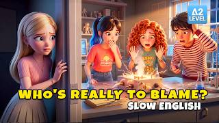 Something Went Wrong in the Lab... Who Was Really to Blame? | Slow English Story (A2)