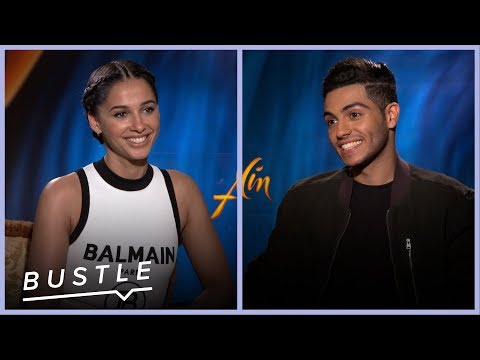 Naomi Scott & Mena Massoud Play Disney Movie Trivia | Bustle Cuts