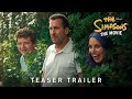 The Simpsons Movie Trailer 2025 Adam Sandler Courteney Cox Disney Live Action