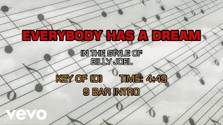 Billy Joel - Everybody Has a Dream (Karaoke)