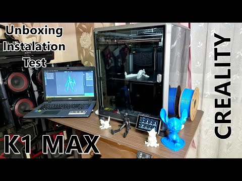 Creality K1 MAX 3D Printer - Full Unboxing and Review #gifted