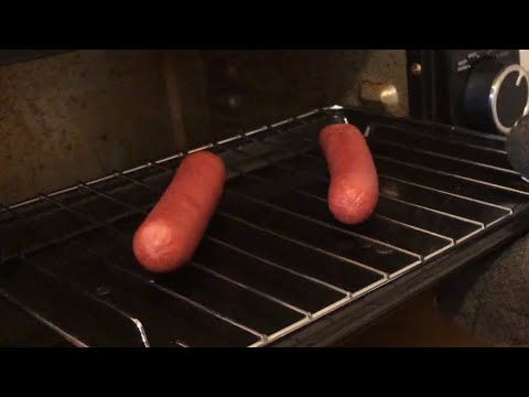 YouTube video about: How to cook a hot dog in a toaster oven?