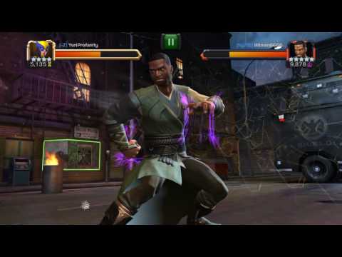 Mordo vs X-23 - No astral evade on heavy attack when timed right