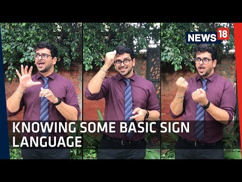 Knowing Some Basic Sign Language | World Deaf Day