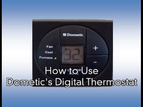 How to Use Dometic's Digital RV Thermostat
