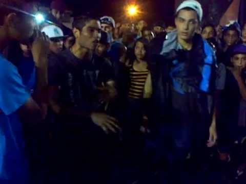 plaza bolívar Cabimas freestyle batalla a puro fon.
