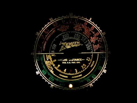 Eisenhower's D-Day Pre-invasion Speech on Zenith 12A57