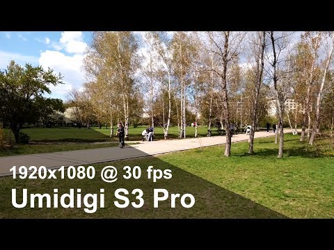 Umidigi S3 Pro - Full HD (1080p) camera video sample