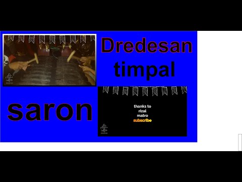 Dredesan timpal saron banyuwangi