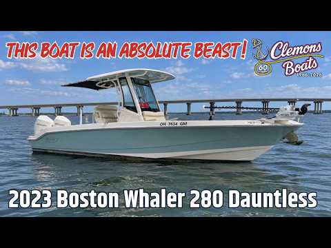 2023 Boston Whaler 280 Dauntless Video