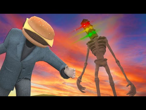 Traffic Light Head is the NEW Siren Head?! (Gmod Multiplayer)