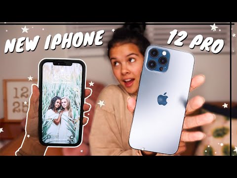 What's on my NEW iPhone 12 Pro Max! *unboxing