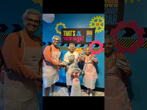 Make your own Candy Bar 🍫@ Hershey's #shortsfeed #shorts