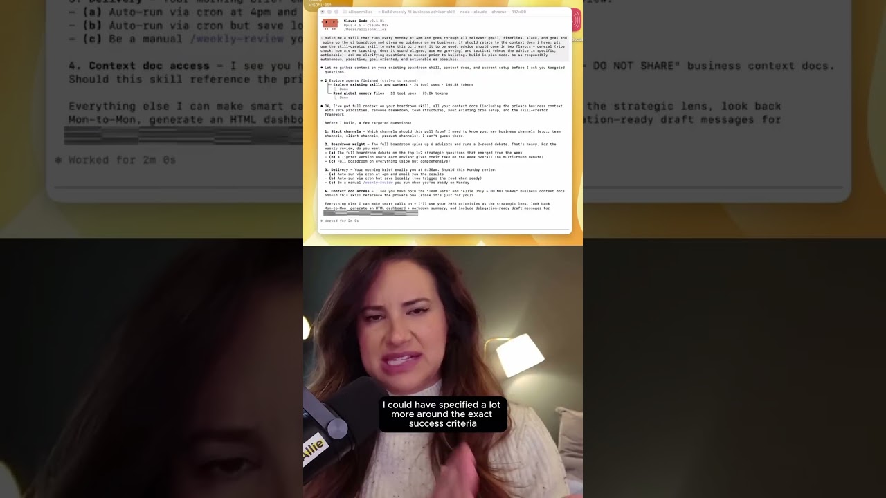 I built an AI skill using nothing but casual conversation